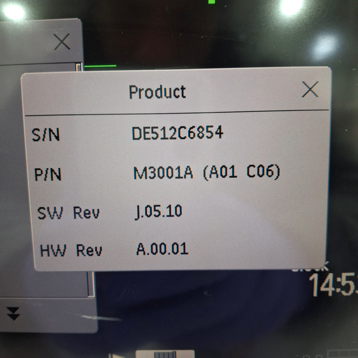 Philips M3001A-A01C06 Fast SpO2, NIBP, ECG, Temp, IBP MMS Module