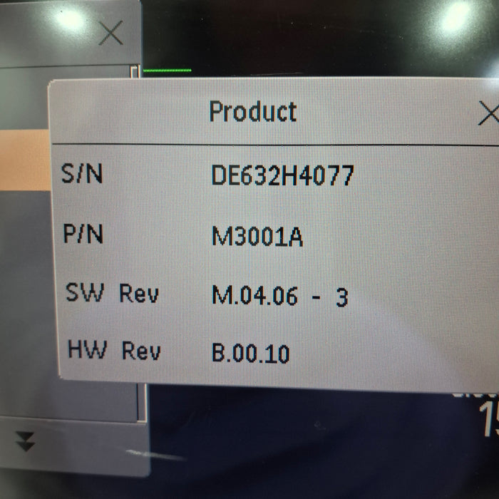 Philips M3001A-A02C06 OxiMax SpO2, NIBP, ECG, Temp, IBP MMS Module