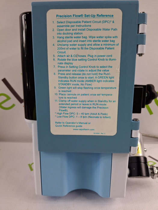 Vapotherm Precision Flow Plus Meter Humidifier
