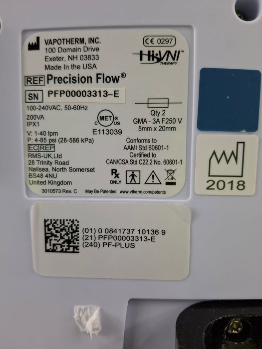 Vapotherm Precision Flow Plus Meter Humidifier