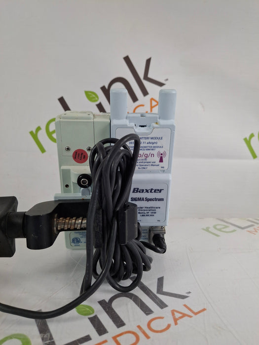 Baxter Sigma Spectrum 6.05.13 with A/B/G/N Battery Infusion Pump