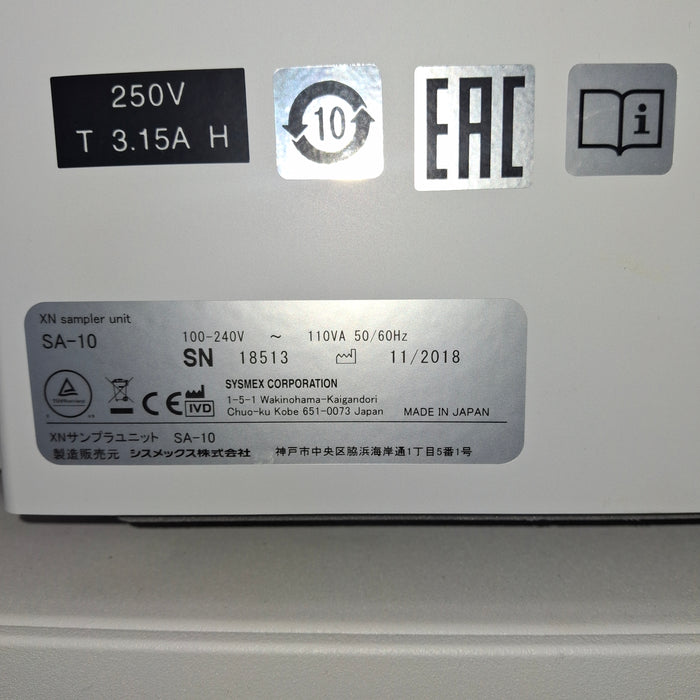 Sysmex XN-1000 Hematology Analyzer