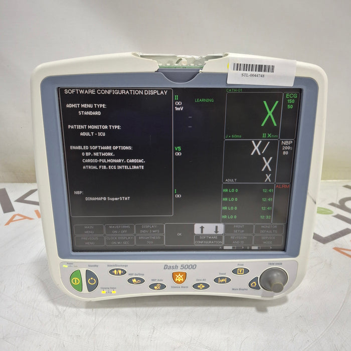 GE Healthcare Dash 5000 - Masimo SpO2 Patient Monitor