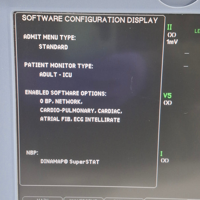 GE Healthcare Dash 5000 - Masimo SpO2 Patient Monitor