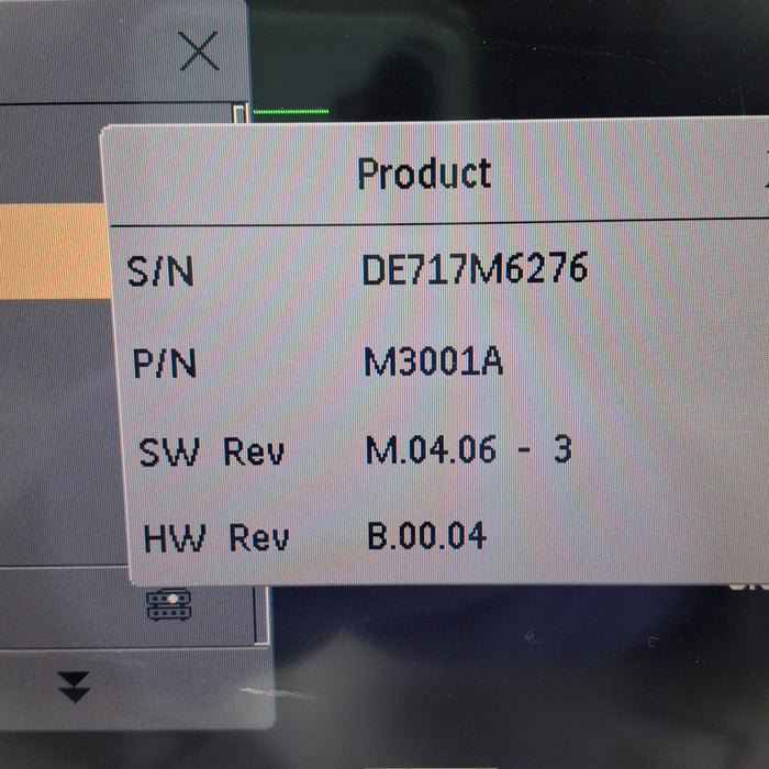 Philips M3001A-A01C06 Fast SpO2, NIBP, ECG, Temp, IBP MMS Module