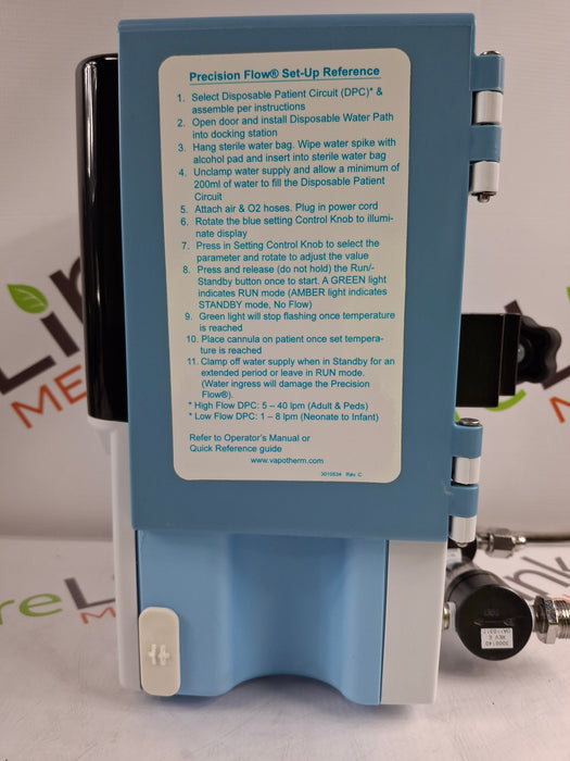 Vapotherm Precision Flow Plus Meter Humidifier