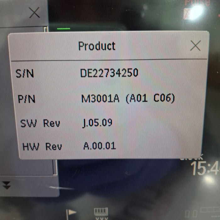 Philips M3001A-C06 Fast SpO2, NIBP, ECG, Temp, IBP MMS Module