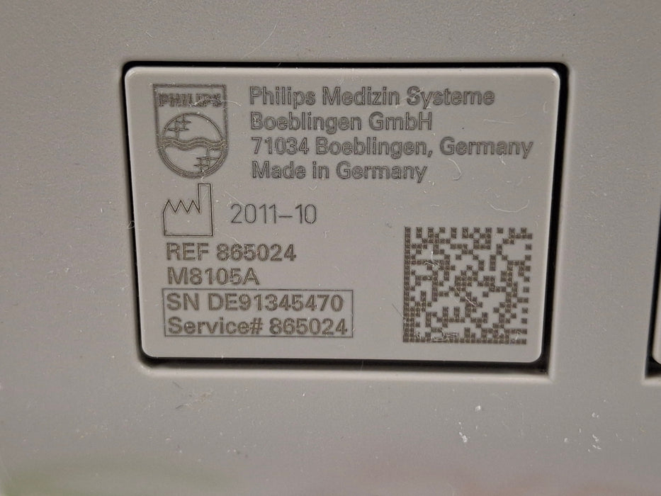 Philips Intellivue MP5 - ECG, OxiMax SpO2, NIBP Patient Monitor