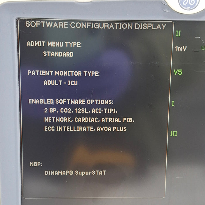 GE Healthcare Dash 5000 - GE/Nellcor SpO2 Patient Monitor