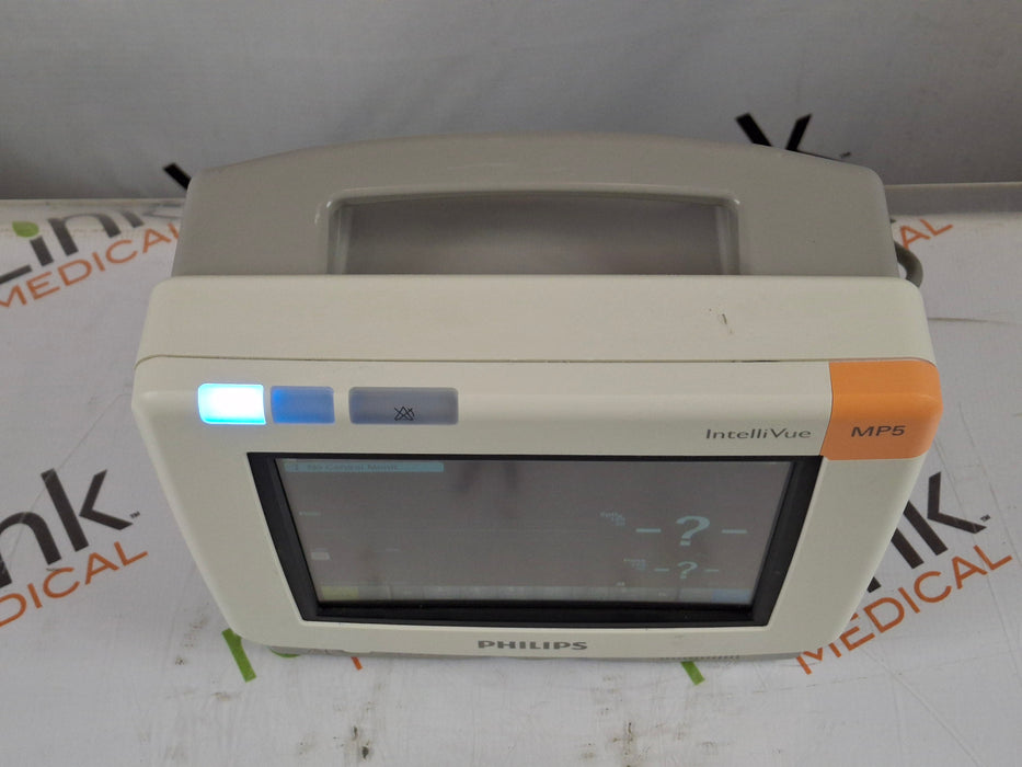 Philips Intellivue MP5 - ECG, OxiMax SpO2, NIBP Patient Monitor