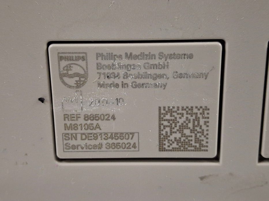 Philips Intellivue MP5 - ECG, OxiMax SpO2, NIBP Patient Monitor