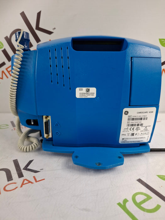 GE Healthcare Dinamap V100 - NIBP, SpO2, Temp Vital Signs Monitor
