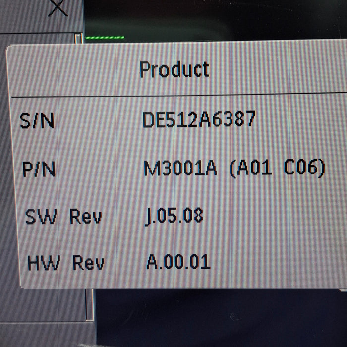 Philips M3001A-A01C06 Fast SpO2, NIBP, ECG, Temp, IBP MMS Module