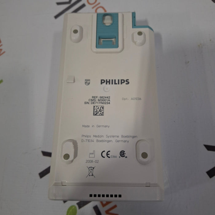 Philips M3001A-A01C06 Fast SpO2, NIBP, ECG, Temp, IBP MMS Module