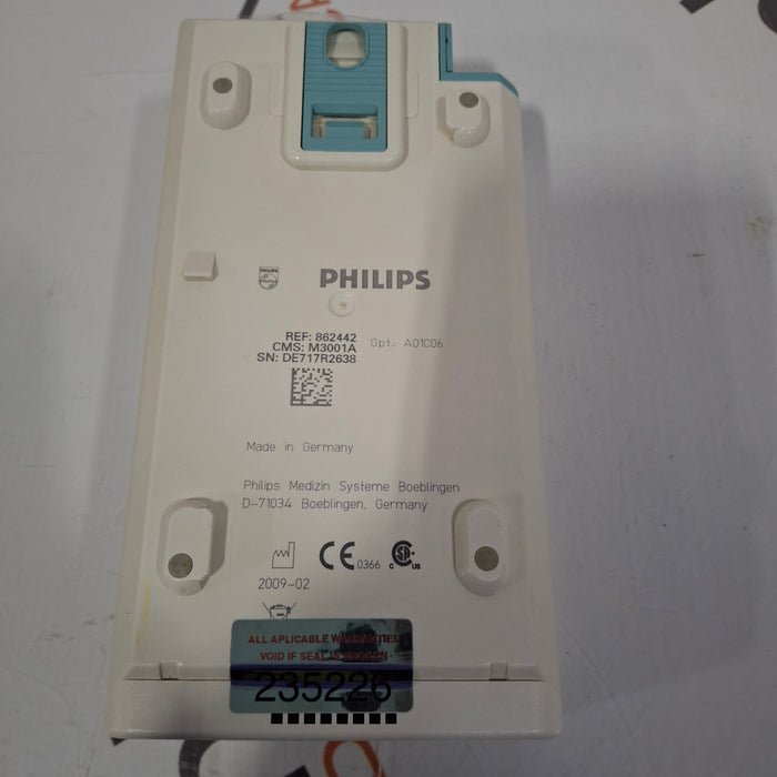 Philips M3001A-A01C06 Fast SpO2, NIBP, ECG, Temp, IBP MMS Module