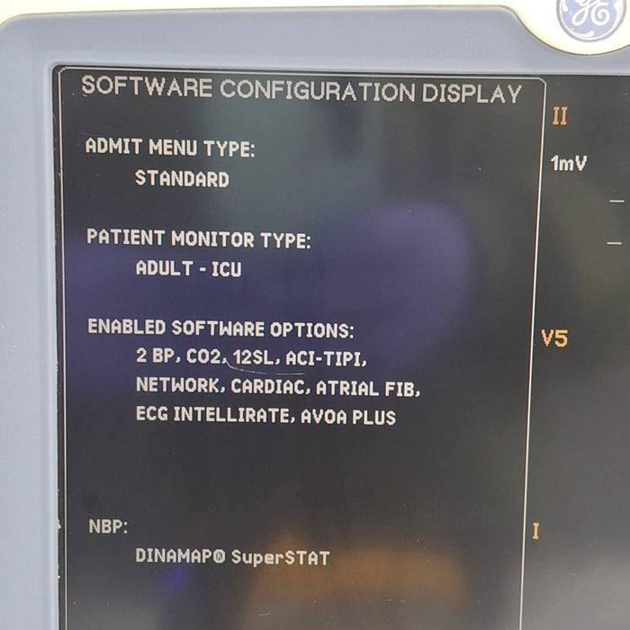 GE Healthcare Dash 5000 - GE/Nellcor SpO2 Patient Monitor