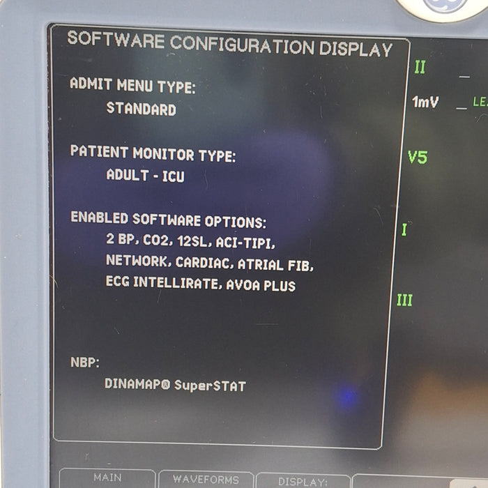 GE Healthcare Dash 5000 - GE/Nellcor SpO2 Patient Monitor