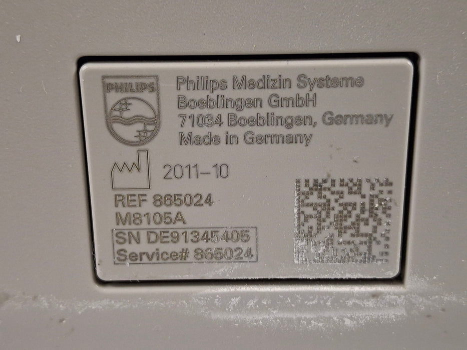 Philips Intellivue MP5 - ECG, OxiMax SpO2, NIBP Patient Monitor