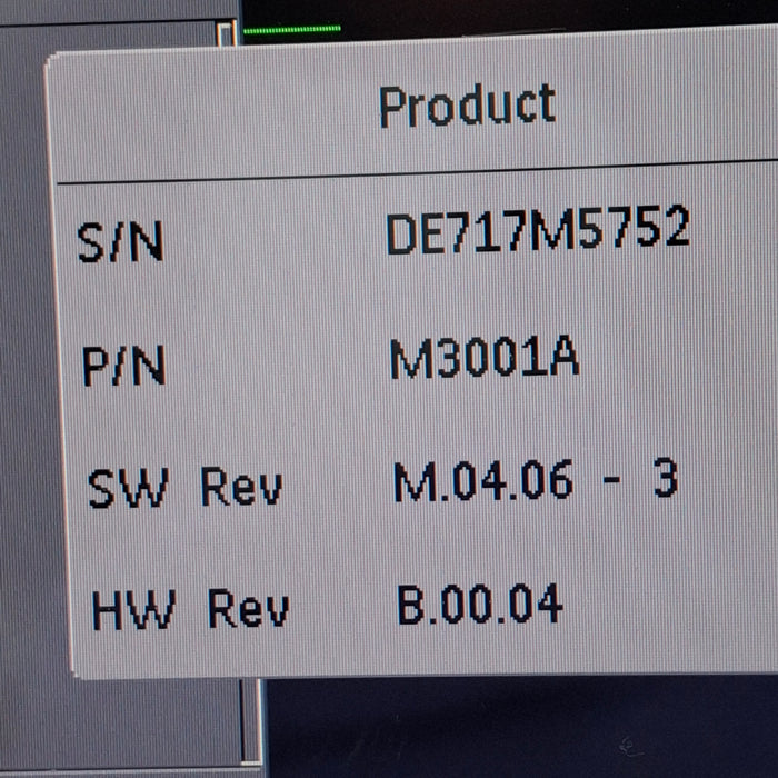 Philips M3001A-A01C06 Fast SpO2, NIBP, ECG, Temp, IBP MMS Module