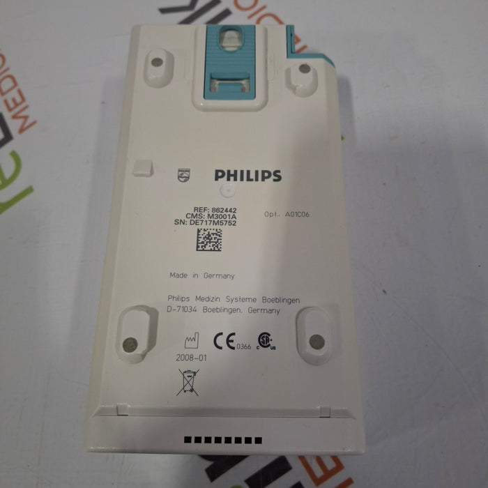Philips M3001A-A01C06 Fast SpO2, NIBP, ECG, Temp, IBP MMS Module