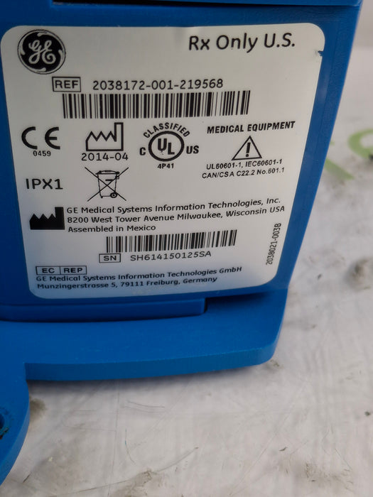 GE Healthcare Dinamap V100 - NIBP, SpO2, Temp Vital Signs Monitor