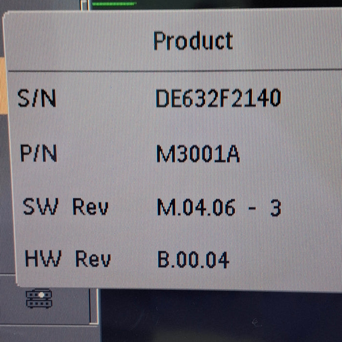 Philips M3001A-A01C06 Fast SpO2, NIBP, ECG, Temp, IBP MMS Module