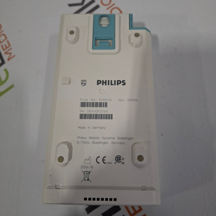 Philips M3001A-A01C06 Fast SpO2, NIBP, ECG, Temp, IBP MMS Module