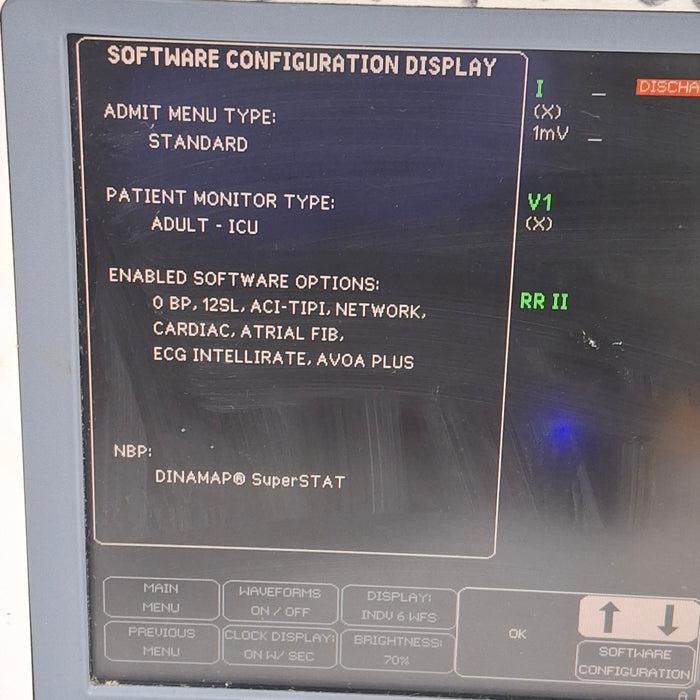 GE Healthcare Dash 4000 - GE/Nellcor SpO2 Patient Monitor