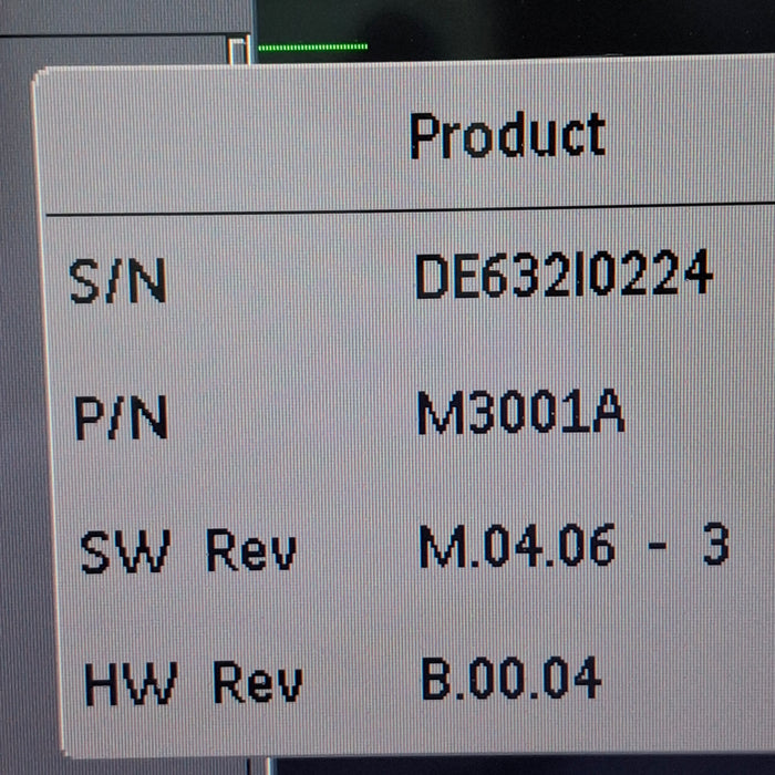 Philips M3001A-A01C06 Fast SpO2, NIBP, ECG, Temp, IBP MMS Module