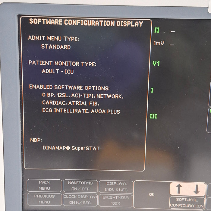 GE Healthcare Dash 4000 - GE/Nellcor SpO2 Patient Monitor
