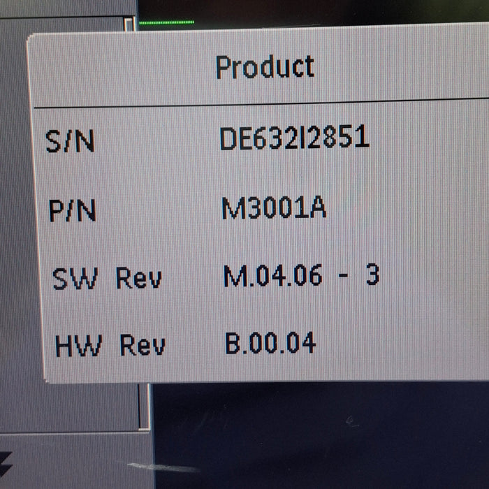 Philips M3001A-A01C06 Fast SpO2, NIBP, ECG, Temp, IBP MMS Module