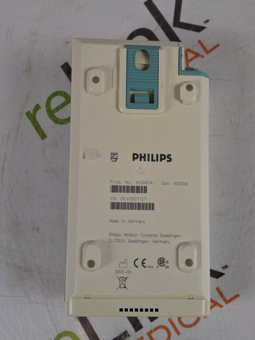 Philips M3001A-A02C06 OxiMax SpO2, NIBP, ECG, Temp, IBP MMS Module