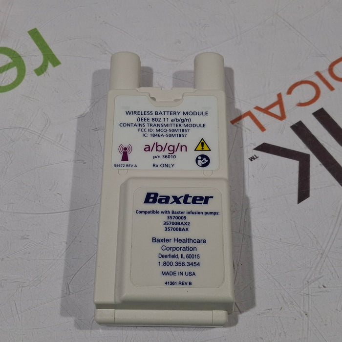 Baxter Spectrum IQ 36010 A/B/G/N Battery