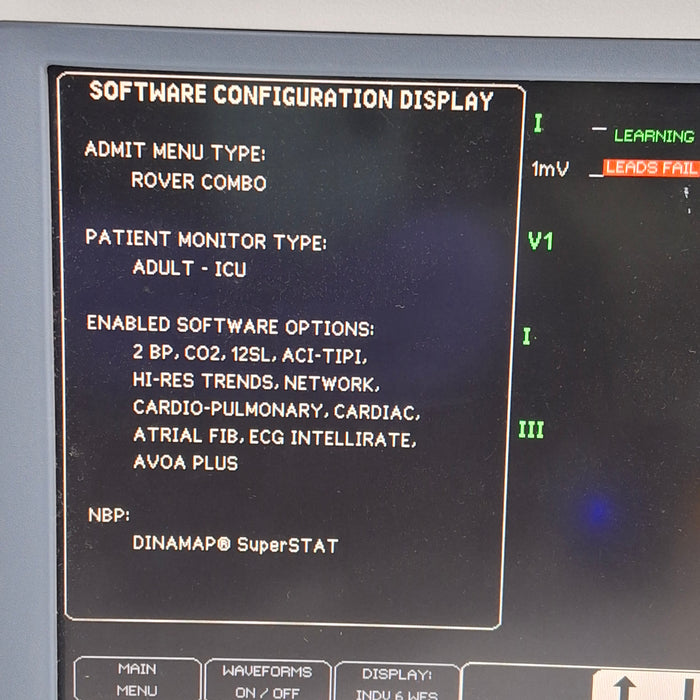 GE Healthcare Dash 4000 - GE/Nellcor SpO2 Patient Monitor