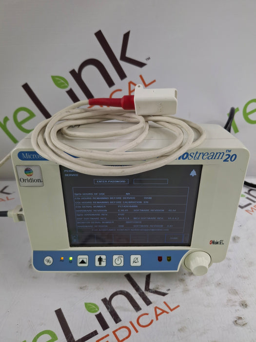 Oridion Capnostream 20 Capnography Monitor
