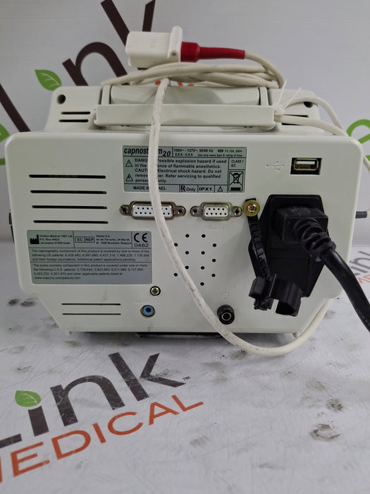 Oridion Capnostream 20 Capnography Monitor