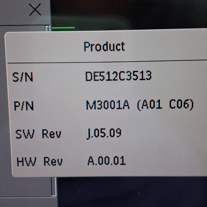 Philips M3001A-A01C06 Fast SpO2, NIBP, ECG, Temp, IBP MMS Module