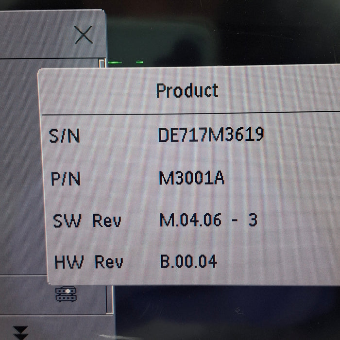 Philips M3001A-A01C06 Fast SpO2, NIBP, ECG, Temp, IBP MMS Module