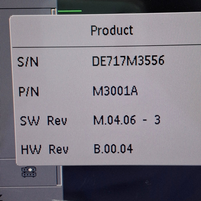 Philips M3001A-A01C06 Fast SpO2, NIBP, ECG, Temp, IBP MMS Module