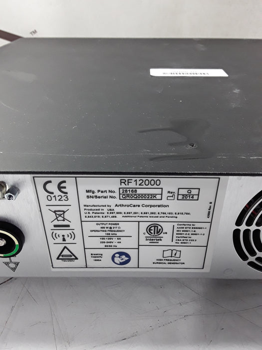 ArthroCare Corporation Quantum 2 Electrosurgical Unit