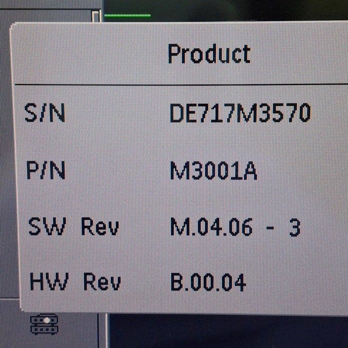 Philips M3001A-A01C06 Fast SpO2, NIBP, ECG, Temp, IBP MMS Module