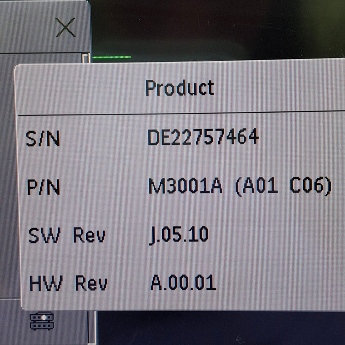 Philips M3001A-C06 Fast SpO2, NIBP, ECG, Temp, IBP MMS Module