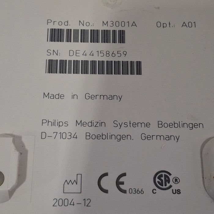 Philips M3001A-A01 Fast SpO2, NIBP, ECG MMS Module