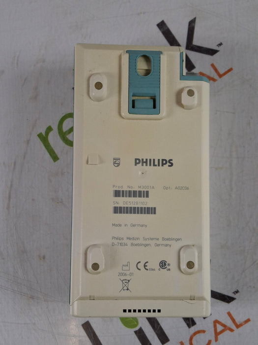 Philips M3001A-A02C06 OxiMax SpO2, NIBP, ECG, Temp, IBP MMS Module