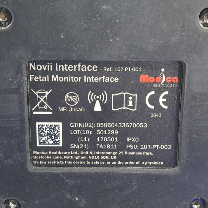 Monica Healthcare Limited 107-PT-001 Fetal Monitor