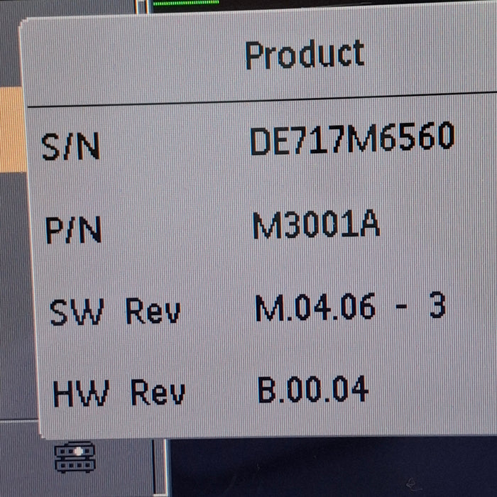 Philips M3001A-A01C06 Fast SpO2, NIBP, ECG, Temp, IBP MMS Module