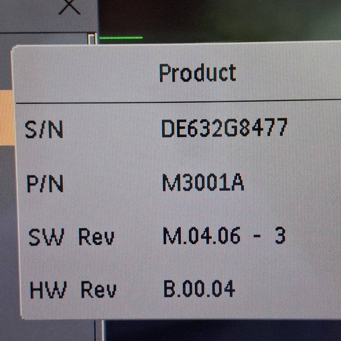 Philips M3001A-A01C06 Fast SpO2, NIBP, ECG, Temp, IBP MMS Module