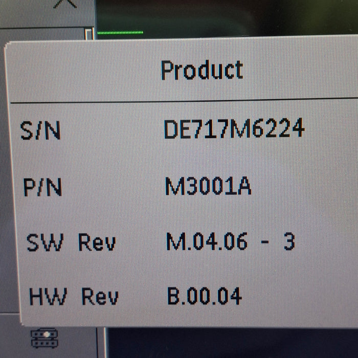 Philips M3001A-A01C06 Fast SpO2, NIBP, ECG, Temp, IBP MMS Module