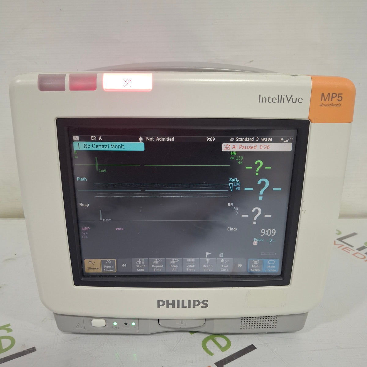 Philips IntelliVue MP5 Anesthesia Fast SpO2, ECG, NBP Patient Monitor