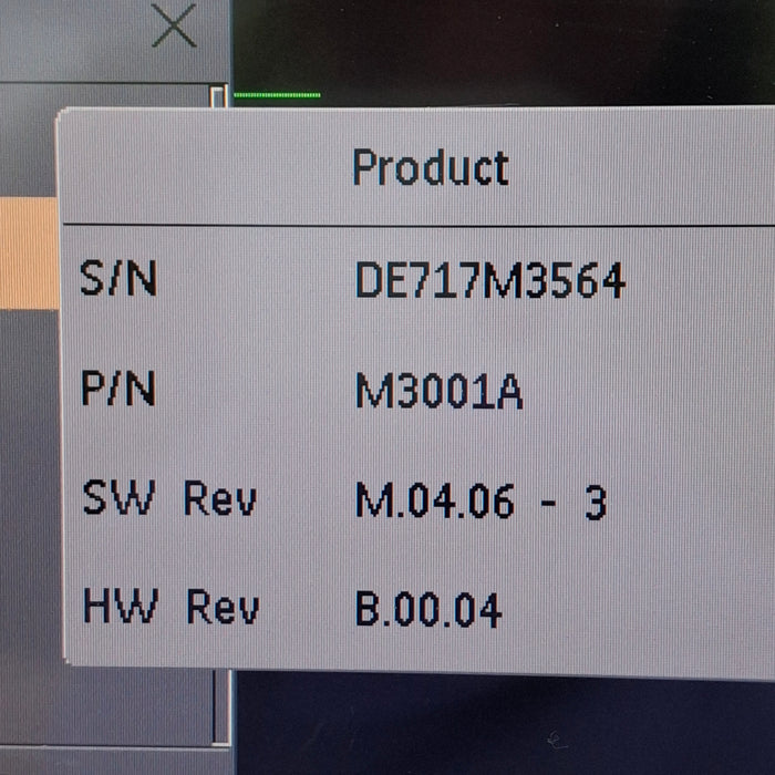 Philips M3001A-A01C06 Fast SpO2, NIBP, ECG, Temp, IBP MMS Module